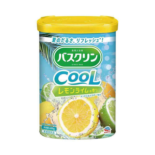 Earth Chemical Bath Clean Cool Lemon Lime Scent 600g