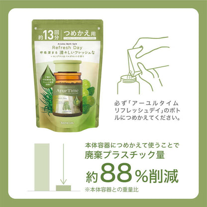 AyurTime Refresh Day Lemongrass & Bergamot Scent Refill (520g)