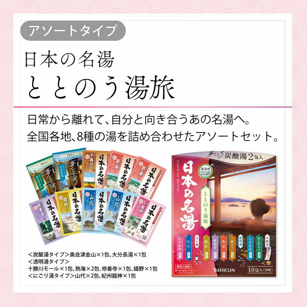 Medicinal Japanese Famous Hot Springs Bathing Powder 10 Packs