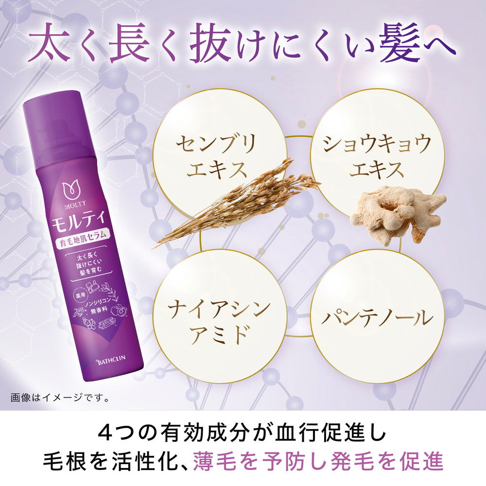 【Quasi-Drug】Moltie Medicinal Hair Growth Serum 130g