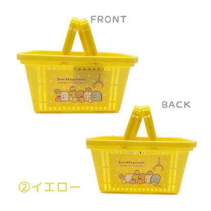 San-X Sumikko Gurashi Character Basket Yellow SG-5559450YE 183g