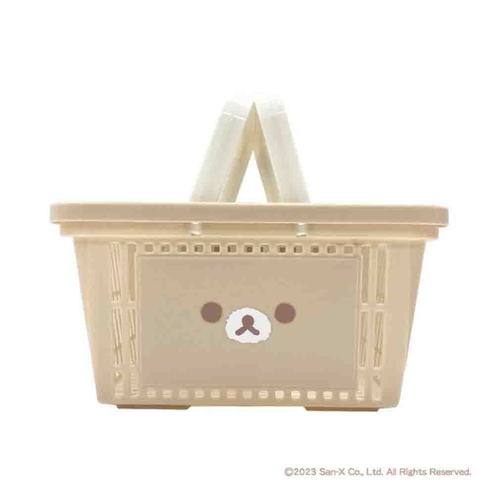 San-X Rilakkuma Character Basket Kyoton Face RK-550825KY 184g