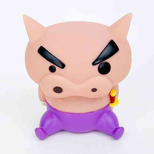 T's Factory Crayon Shin-chan Sofubi Bank Buriburi Zaemon