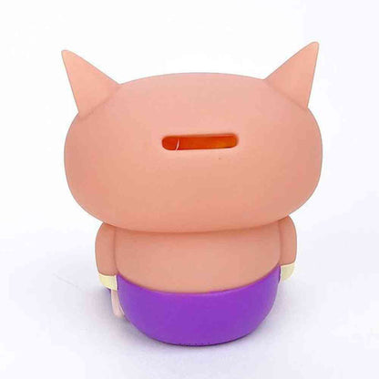 T's Factory Crayon Shin-chan Sofubi Bank Buriburi Zaemon