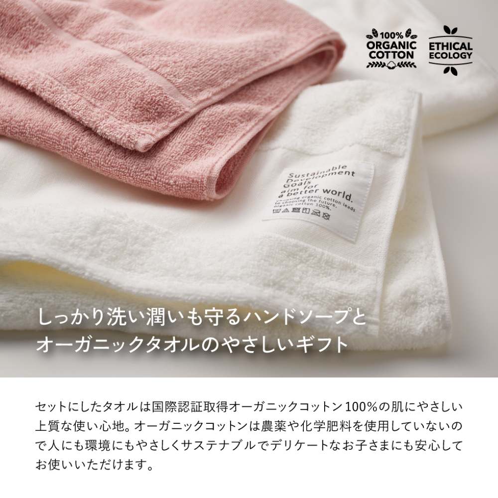 Orangy Medicinal Hand Soap and Towel Set 19043
