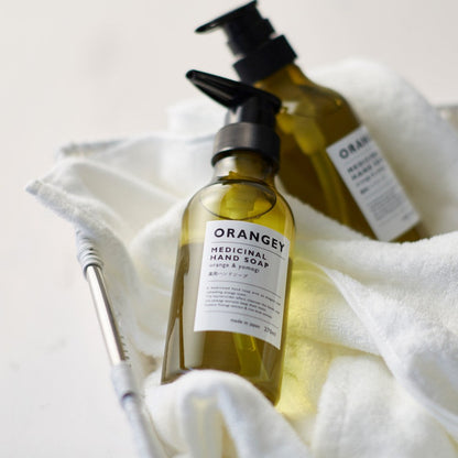 Orangy Medicinal Hand Soap and Towel Set 19048