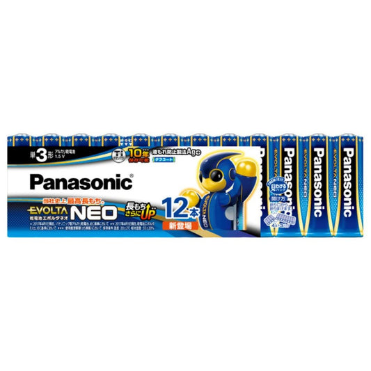 Panasonic Evolta NEO AA x 12P Leak-Proof Pack LR6NJ/12SW