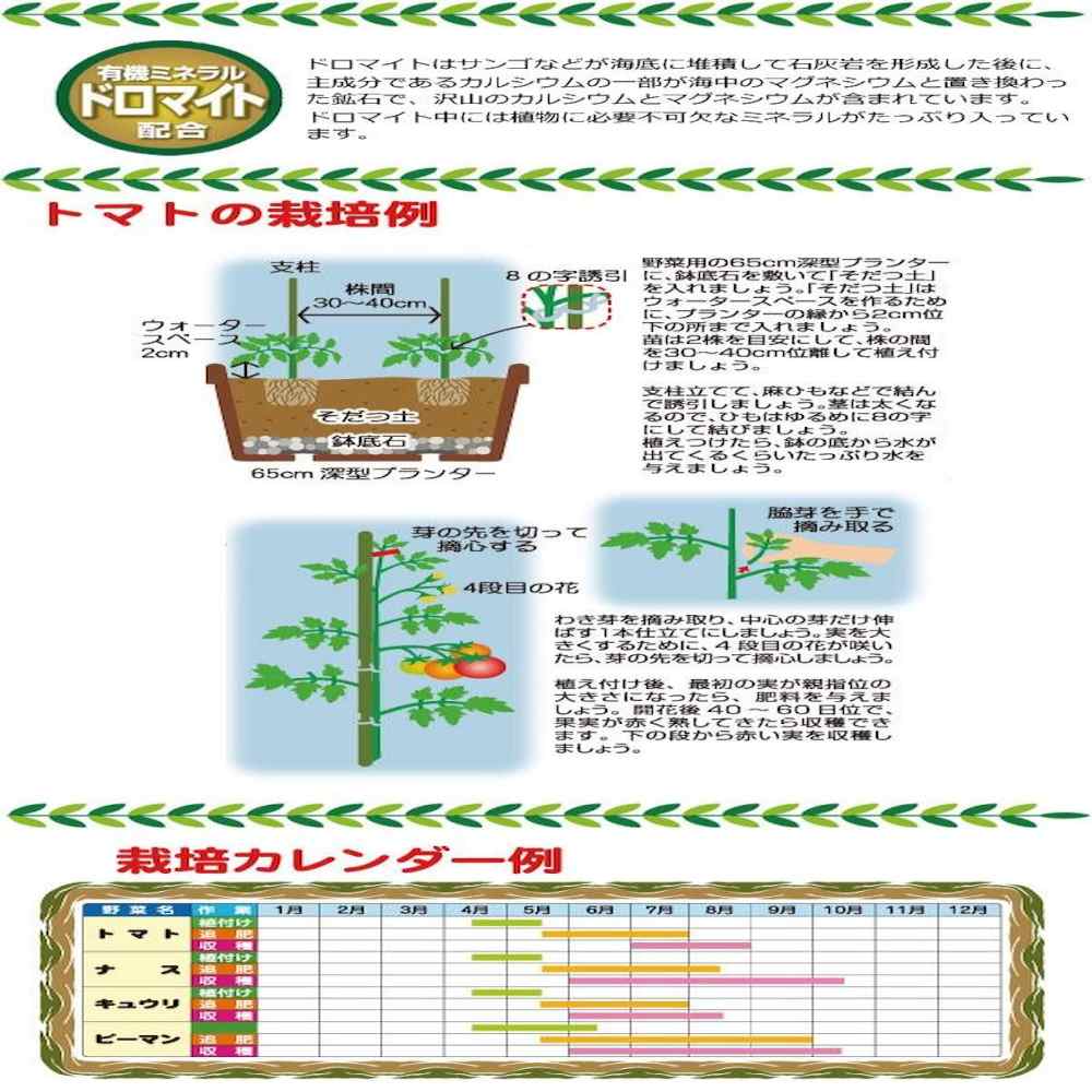 Lightweight Soil for Vegetables