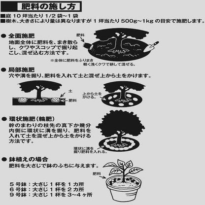 Fruit Tree and Garden Tree Fertilizer 5kg 2 Bag Set