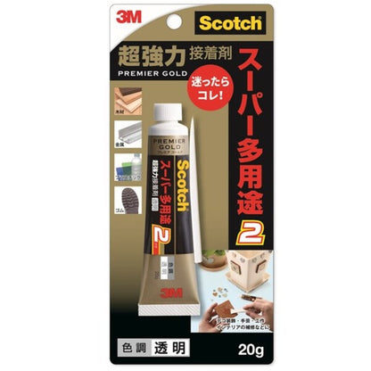 3M Premier Gold Super Multi-Purpose Adhesive 20g
