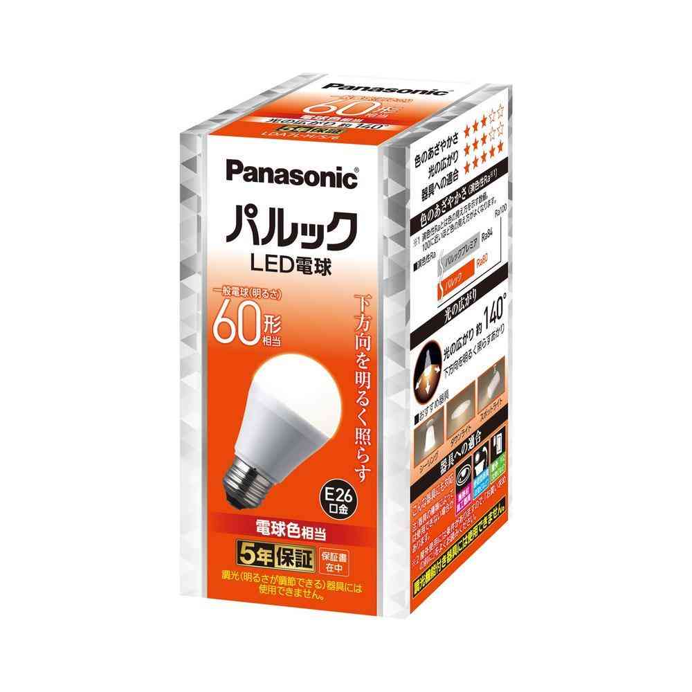 Panasonic LED Bulb E26 Paluck Downward Light Bulb Color 60W Equivalent