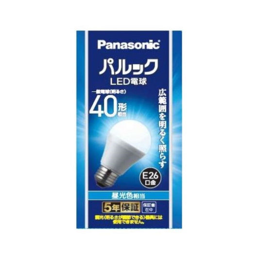 Panasonic Paluck LED Bulb 40 Shape Daylight Wide Beam