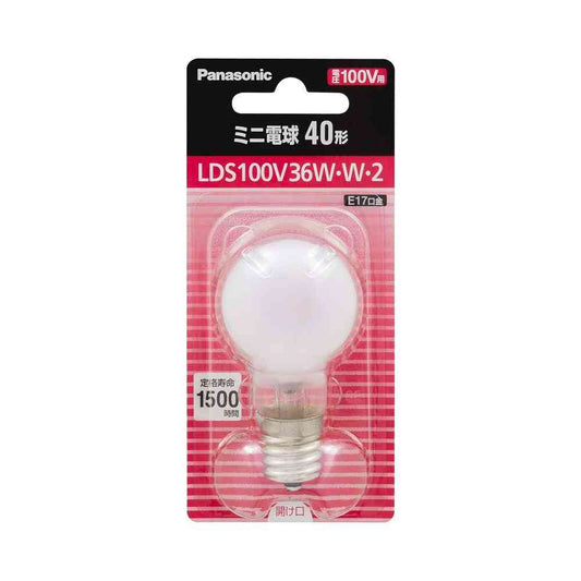 Panasonic Mini Bulb E17 40W White