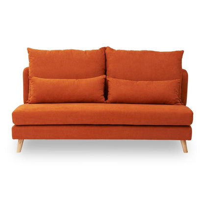 3-Seater Sofa TAPIOCA Orange 315624
