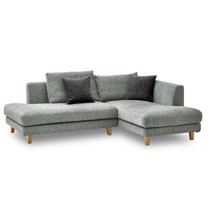 Left Couch Sofa Raymons Natural Leg Type Light Gray