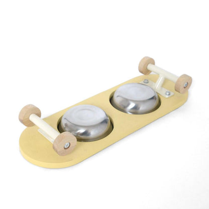 Pet Food Bowl Skate Plate Natural Small 326837