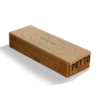 Pet Food Bowl Skate Plate Natural Small 326837