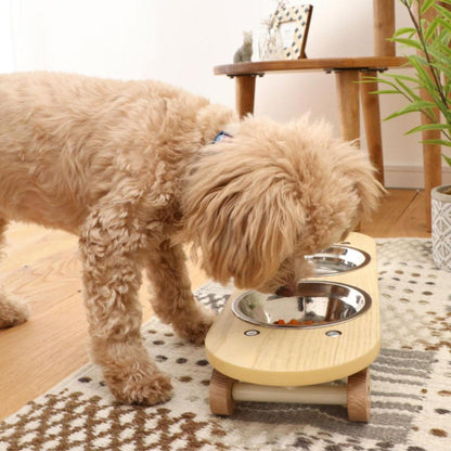 Pet Food Bowl Skate Plate Natural Small 326837