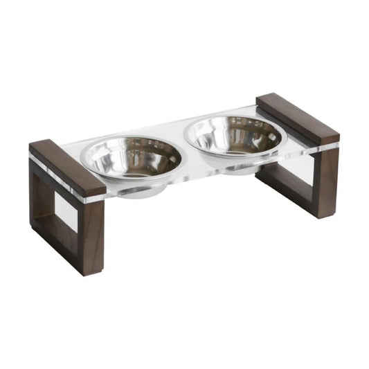 Pet Food Bowl Lime Brown 338353