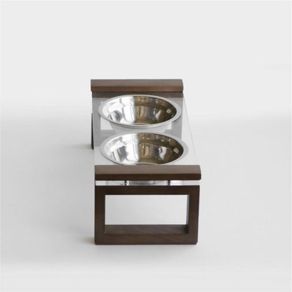 Pet Food Bowl Lime Brown 338353