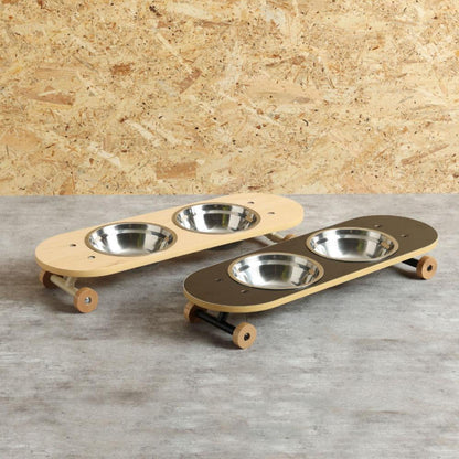 Pet Food Bowl Skate Plate Natural Large 352914