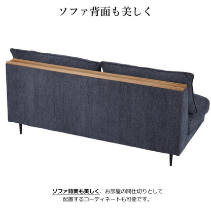 3-Seater Sofa Alicia Dark Gray