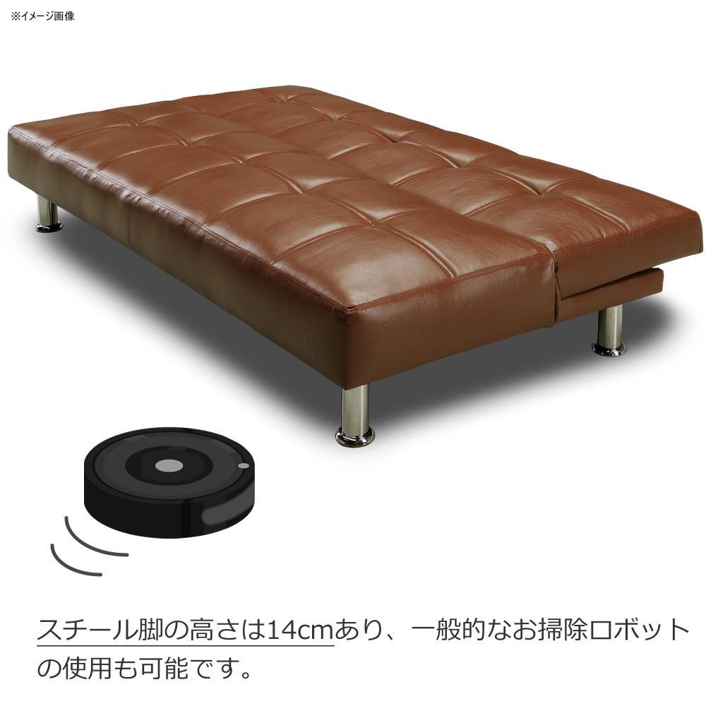 Sofa Bed NERO 2 Brown 378996