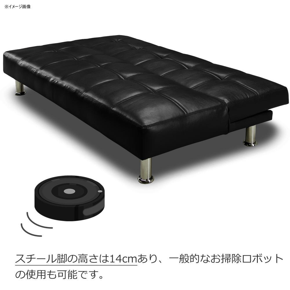 Sofa Bed NERO 2 Black 378997