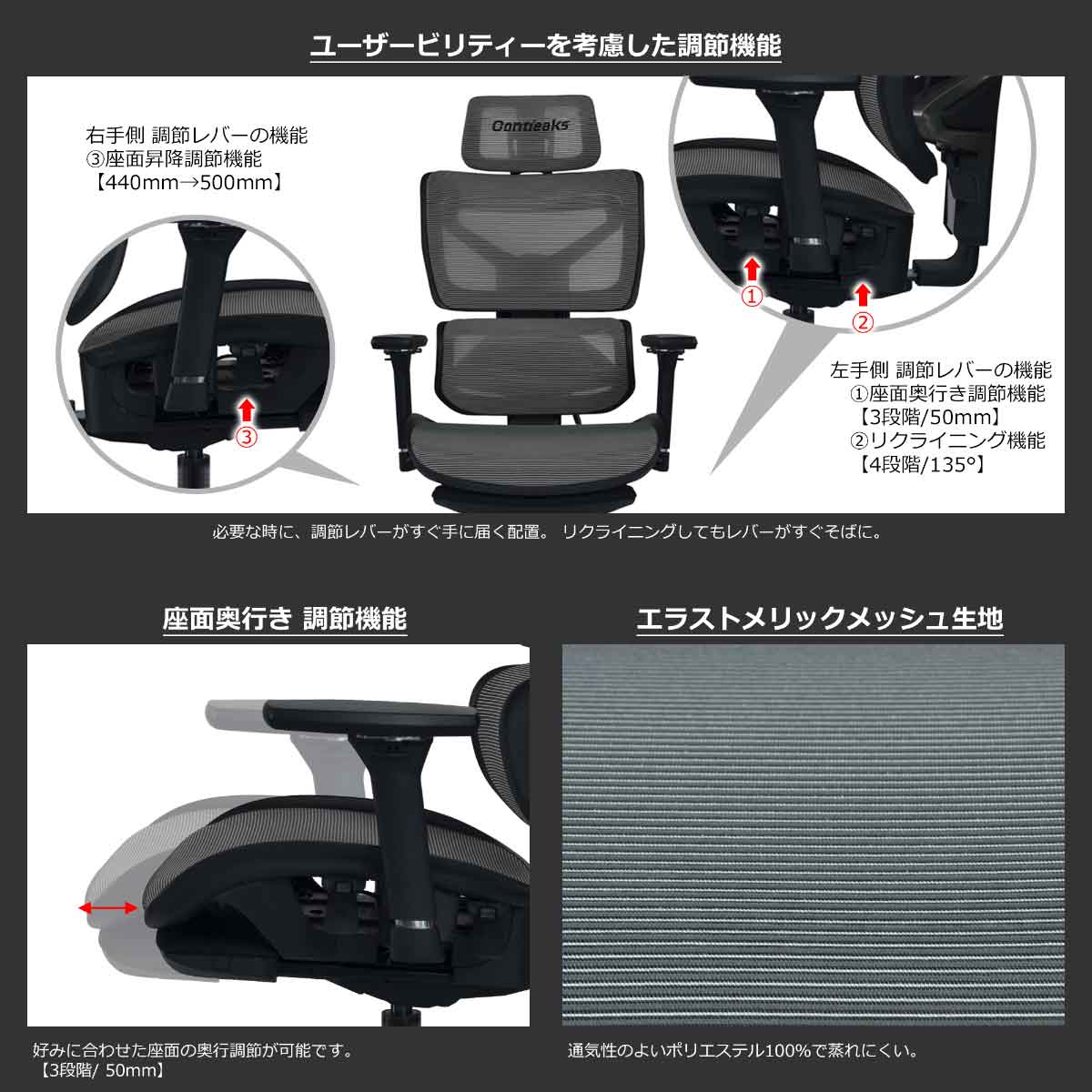 Celestial Gaming Chair Mercury Gray