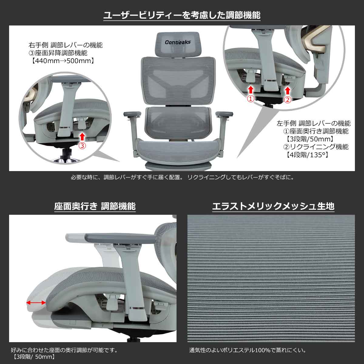 Celestial Gaming Chair Moon White
