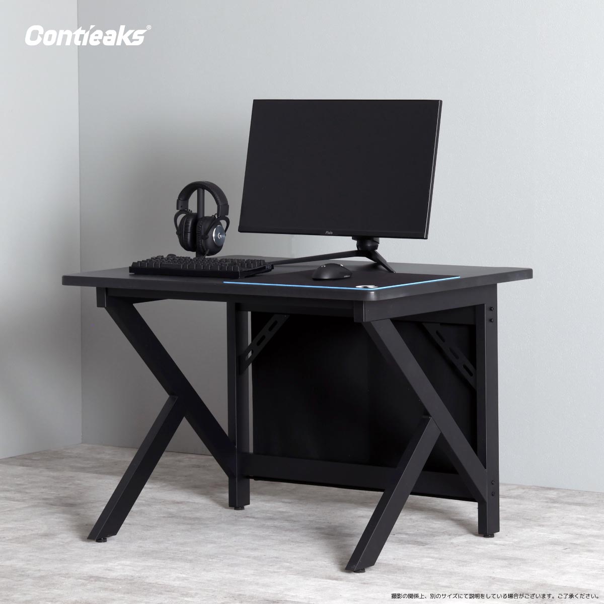 Legion V2 Gaming Desk 100cm Black