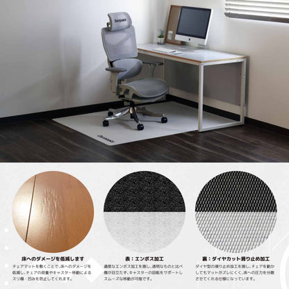 Chair Mat 120×160cm Black