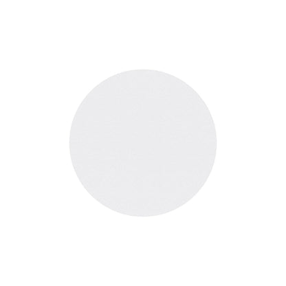 Chair Mat Diameter 90cm Round No Logo White