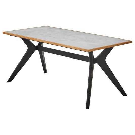 Lamin Dining Table 165cm Light Gray