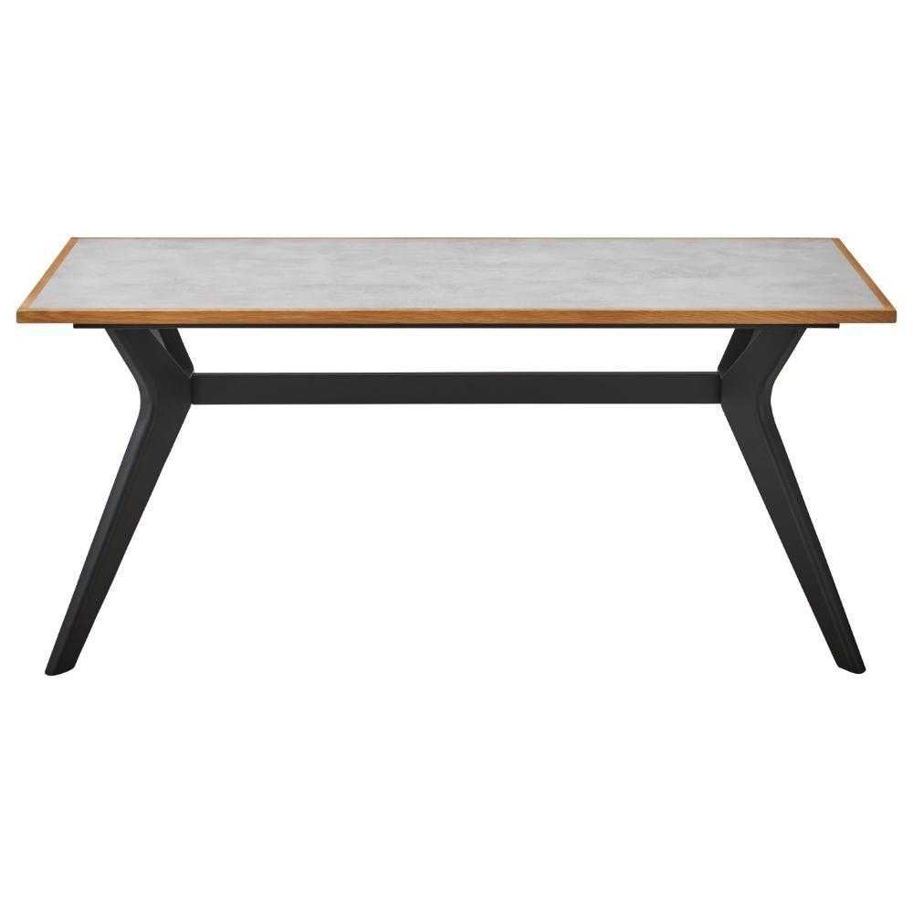Lamin Dining Table 165cm Light Gray