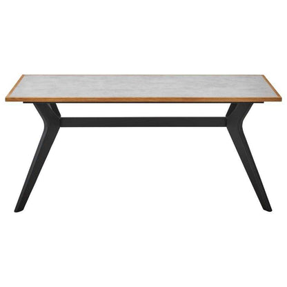 Lamin Dining Table 165cm Light Gray