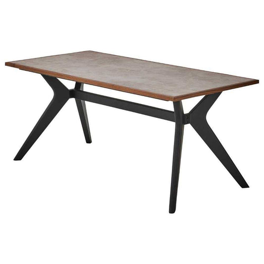 Lamin Dining Table 165cm Brown