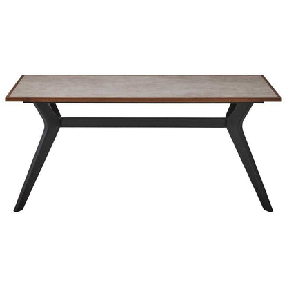 Lamin Dining Table 165cm Brown