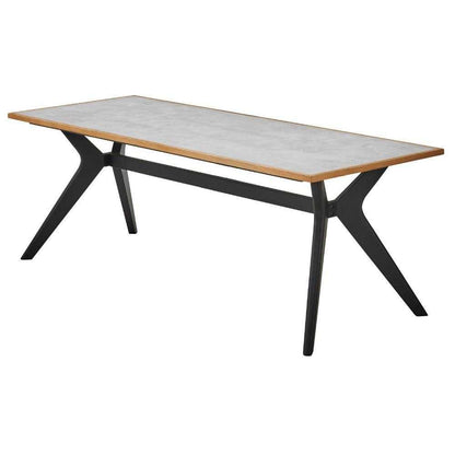 Lamin Dining Table 180cm Light Gray