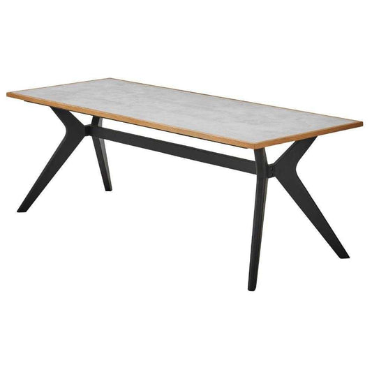 Lamin Dining Table 180cm Light Gray