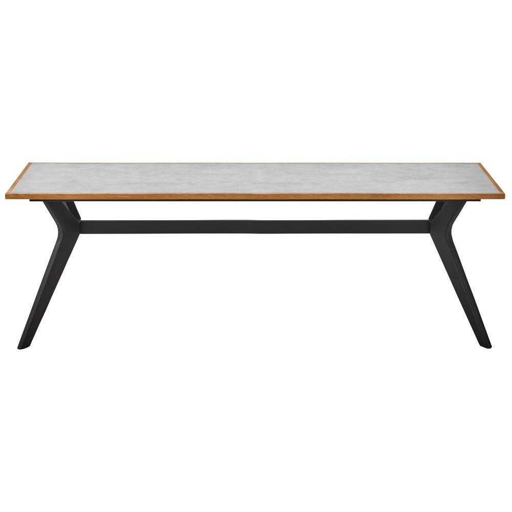 Lamin Dining Table 180cm Light Gray