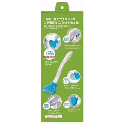 3M Replaceable Toilet Cleaner Set 1 Handle, 3 Refill Sponges