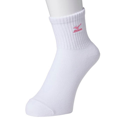 Okamoto Mizuno Women's Crew Length White 23-25cm