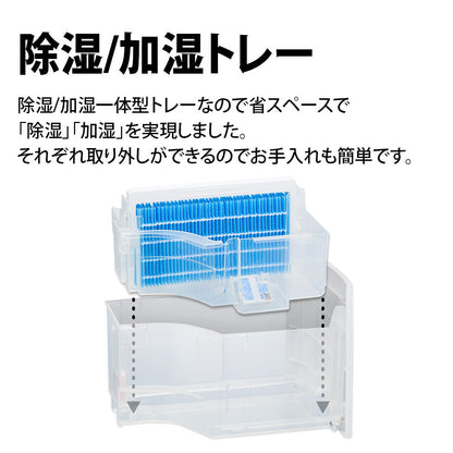 Sharp Dehumidifying Air Purifier KI-RD50 W White Plasma Cluster 25000