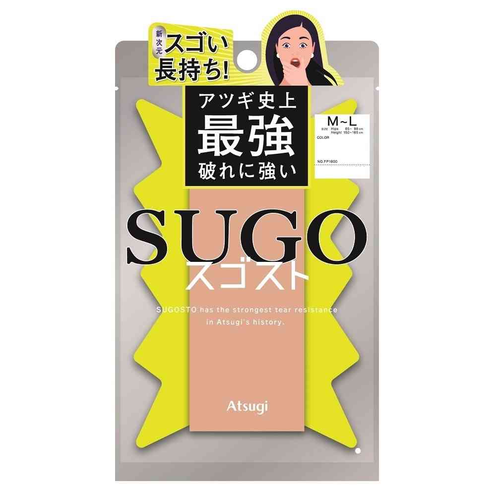 Atsugi Sugost Tear-Resistant Skin Feel Sheer Beige