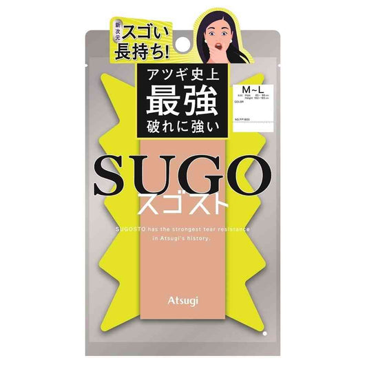 Atsugi Sugost Tear-Resistant Skin Feel Sheer Beige