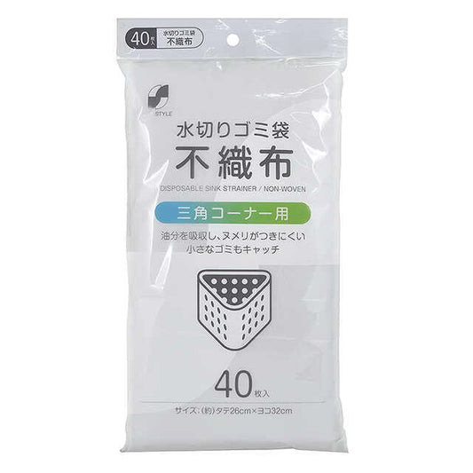Union Drainage Net Non-Woven Fabric for Triangle Corners 40 Sheets