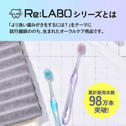 Sees One SD Relabo Compact Spiral Toothbrush Medium 1 Piece (Color Selection Not Available)