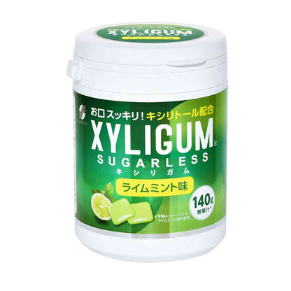SUN STYLE Xylitol Gum Lime Mint Bottle 140g