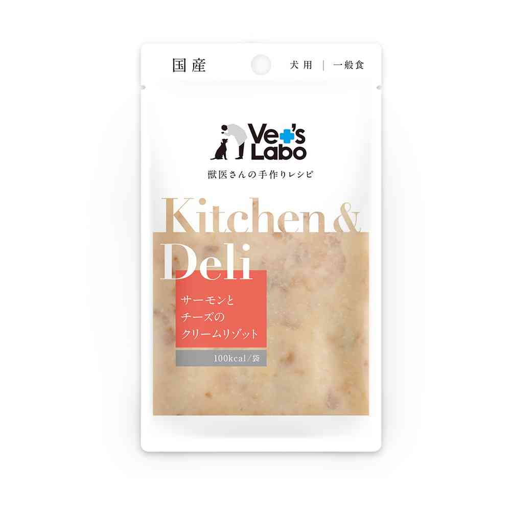 Japan Pet Communications Kitchen & Deli Dog Salmon and Cheese Cream Risotto 80g